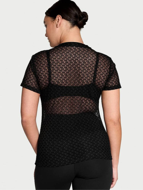 Жіноча футболка Victoria's Secret VSX 1160056580 (Чорний XS)