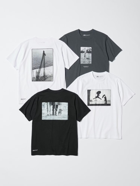 Футболка UNIQLO з принтом Elliott Erwitt UT 1160066354 (Сірий 3XL)