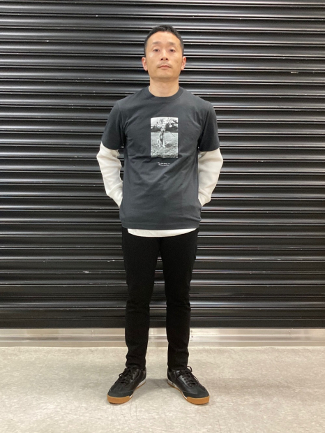 Футболка UNIQLO з принтом Elliott Erwitt UT 1160066354 (Сірий 3XL)