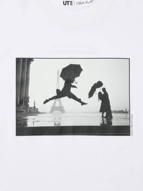 Футболка Elliott Erwitt UT Graphic UNIQLO з принтом 1160213498 (Білий M)