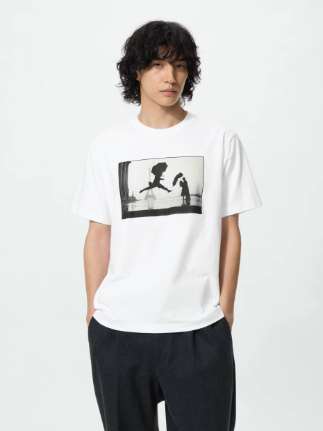 Футболка Elliott Erwitt UT Graphic UNIQLO з принтом 1160213498 (Білий M)