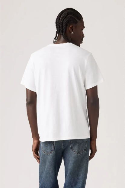 Футболка мужская Levi's с логотипом 1160328814 (Белый XXL)