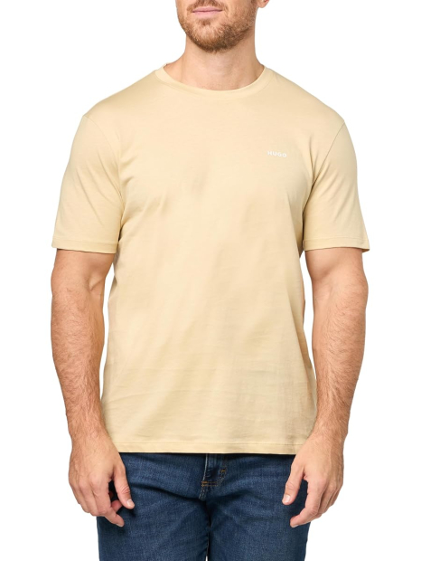Чоловічі футболки HUGO by Hugo Boss 1160415198 (Бежевий XXL)