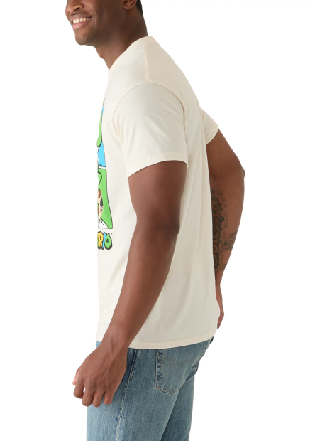 Чоловічі футболки Hybrid Apparel 1160448076 (Молочний XL)
