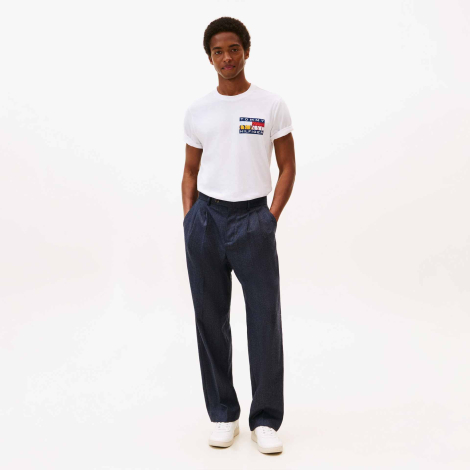 Мужская футболка Tommy Hilfiger с логотипом 1160486763 (Белый XXL)