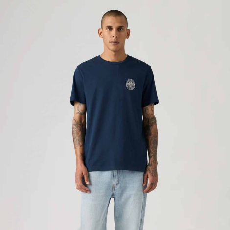 Футболка чоловіча Levi's з логотипом 1160518174 (Синій XL)