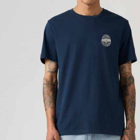 Футболка чоловіча Levi's з логотипом 1160518174 (Синій XL)