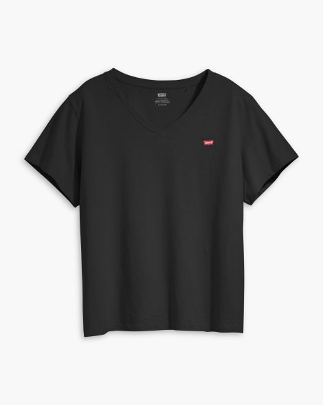 Женская футболка Levi's с логотипом 1160626918 (Черный 2X)