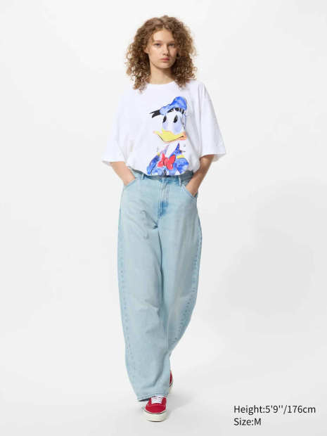 Футболка UNIQLO Disney Art Donald Duck 1160647781 (Білий XS)