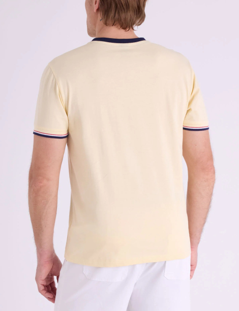Футболка U.S. Polo Assn с логотипом 1160785926 (Молочный M)