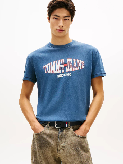 Мужская футболка Tommy Hilfiger 1160860166 (Синий L)