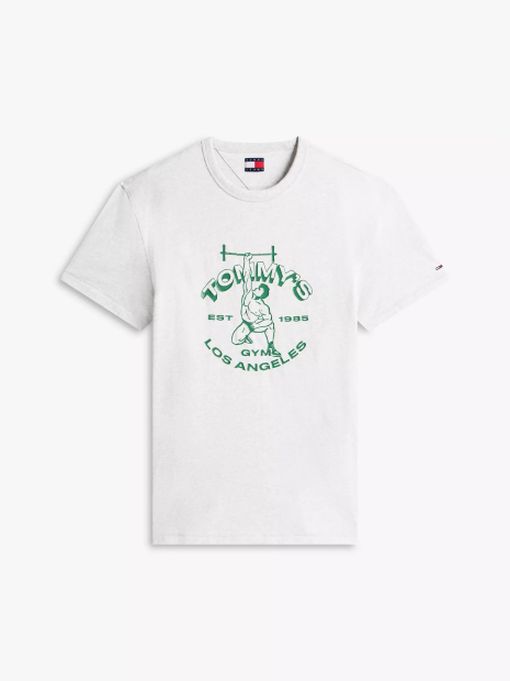 Мужская футболка Tommy Hilfiger 1160862137 (Серый XXL)