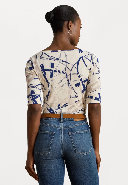 Жіноча футболка Ralph Lauren 1161038279 (Молочний L)