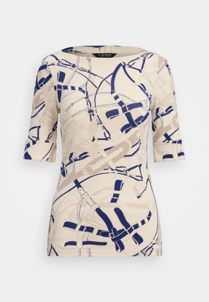 Жіноча футболка Ralph Lauren 1161038279 (Молочний L)