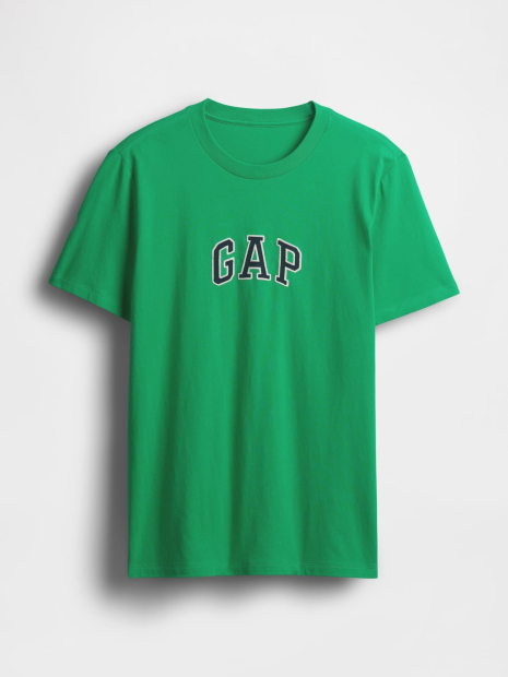 Футболка мужская GAP с логотипом 1161207873 (Зеленый XXL)