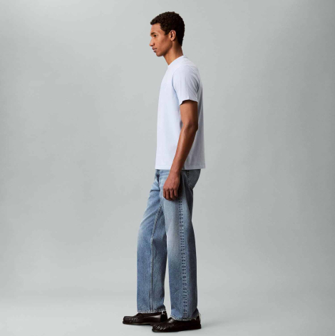 Чоловічі футболки з логотипом Calvin Klein 1161238062 (Блакитний XL)