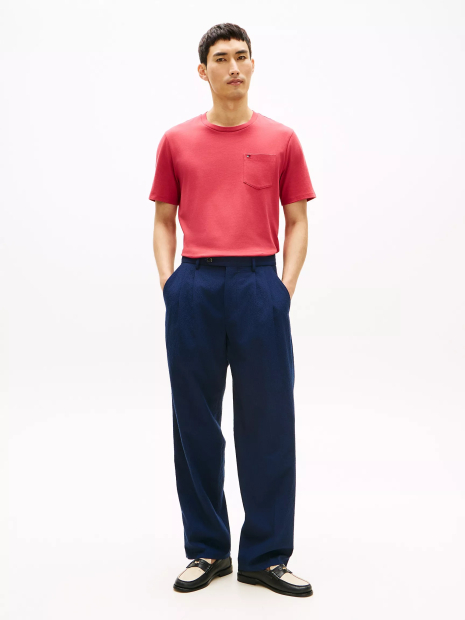 Чоловічі футболки Tommy Hilfiger з кишенею 1161364207 (Червоний M)
