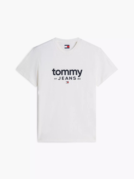Мужская футболка Tommy Hilfiger с логотипом 1161366256 (Молочный M)