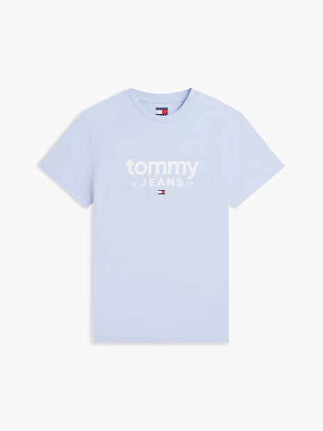 Мужская футболка Tommy Hilfiger с логотипом 1161367839 (Голубой M)