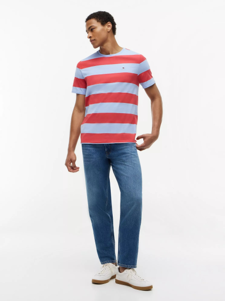 Мужская футболка Tommy Hilfiger в полоску 1161370321 (Разные цвета 3XL)