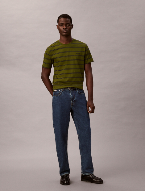 Мужская футболка Calvin Klein с логотипом 1161399369 (Зеленый XL)