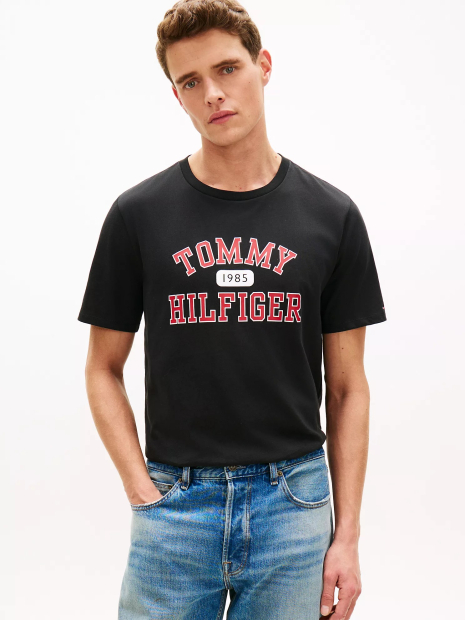 Мужская футболка Tommy Hilfiger 1161469693 (Черный XXL)