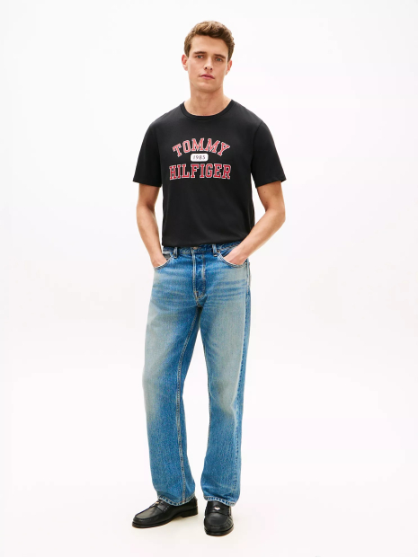 Мужская футболка Tommy Hilfiger 1161469693 (Черный XXL)
