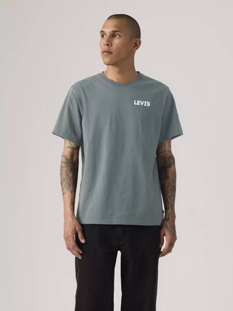 Футболка чоловіча Levi's з логотипом 1161650087 (Бірюзовий M)