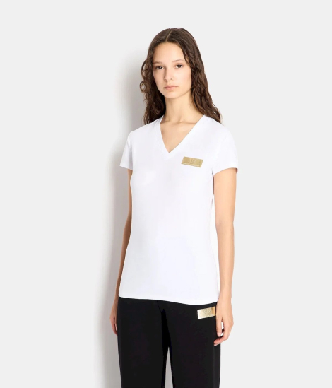 Женская футболка Armani Exchange с логотипом 1161550067 (Белый XS)
