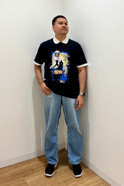 Футболка UNIQLO Star Wars з принтом 1161550572 (Чорний L)