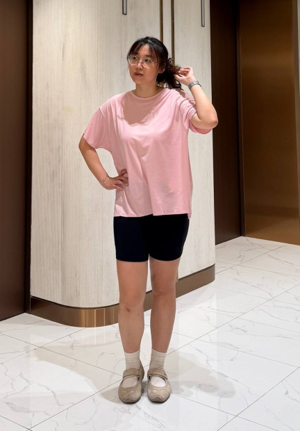 Жіноча футболка UNIQLO AIRism 1161553547 (Рожевий L)
