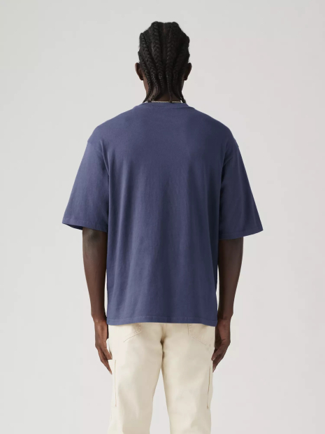 Футболка Levi's с карманом 1161584452 (Синий L)