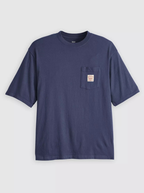 Футболка Levi's з кишенею 1161584452 (Синій L)