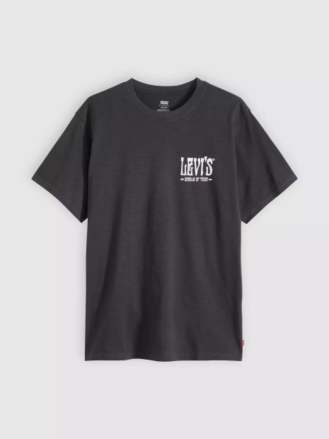 Жіноча футболка Levi's з принтом 1161598940 (Сірий L)