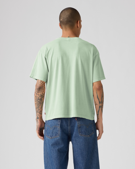 Футболка чоловіча Levi's з принтом 1161674450 (Зелений XL)