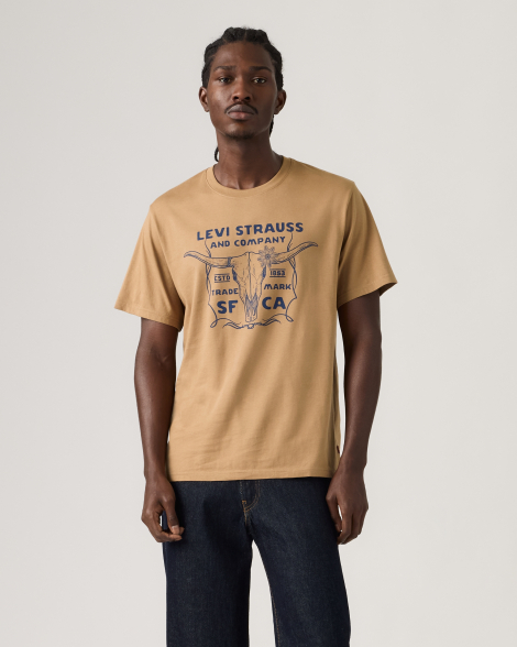 Футболка чоловіча Levi's 1161676320 (Бежевий XL)