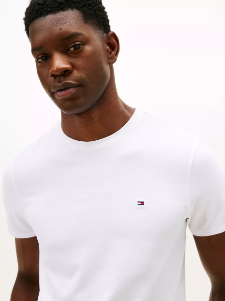 Мужская футболка Tommy Hilfiger 1161704993 (Белый XXL)