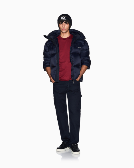 Чоловічі футболки Armani Exchange 1161946143 (Бордовий L)