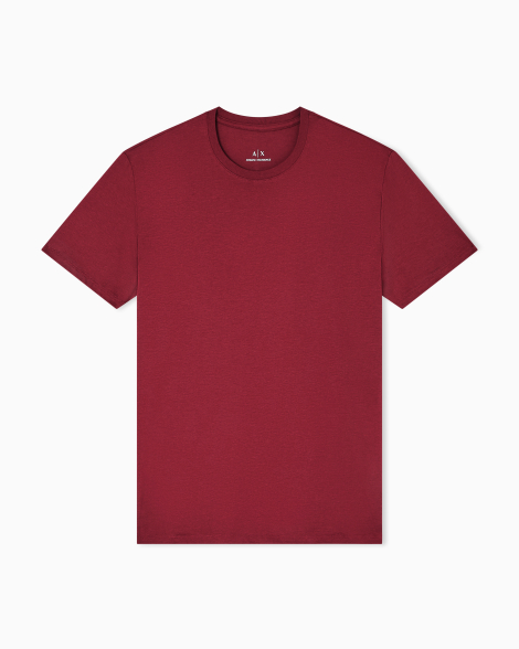 Чоловічі футболки Armani Exchange 1161946143 (Бордовий L)