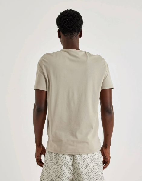 Футболка Armani Exchange с логотипом 1161982564 (Бежевый M)