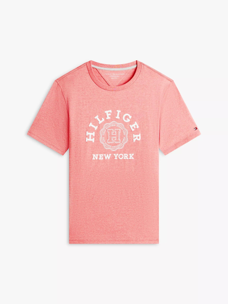 Футболка мужская Tommy Hilfiger с логотипом 1162207850 (Розовый XXL)