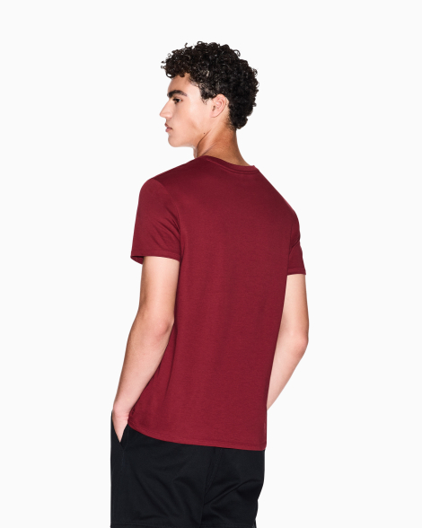 Чоловічі футболки Armani Exchange 1162252346 (Бордовий L)