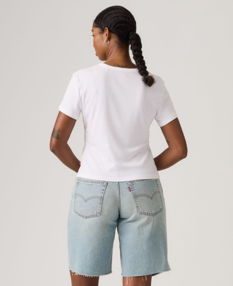 Жіноча футболка Levi's з принтом 1162302251 (Білий M)