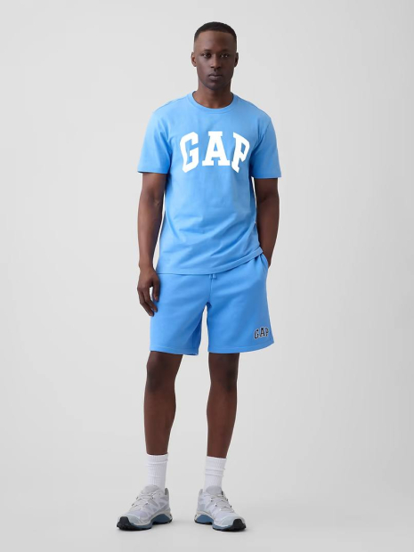 Футболка мужская GAP с логотипом 1162397870 (Голубой M)