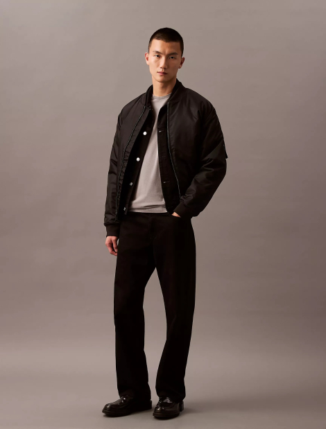 Мужская футболка Calvin Klein с логотипом 1162533476 (Серый XL)