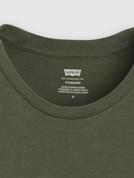 Мужская футболка Levi's с карманом 1162559014 (Зеленый XXL)