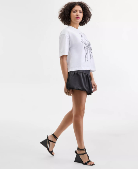 Женская футболка GUESS с принтом 1162707322 (Белый XS)