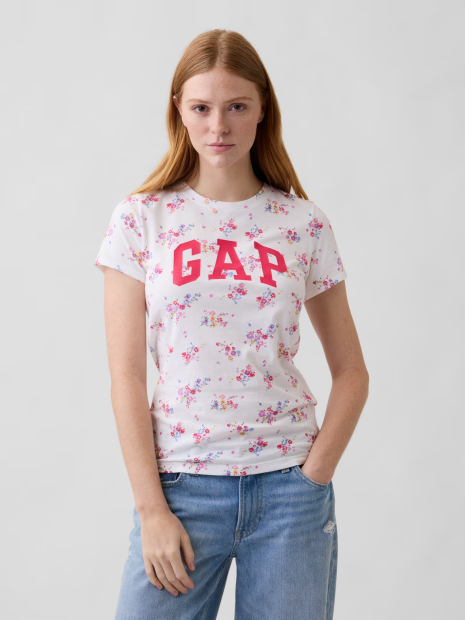 Женская футболка GAP 1162794574 (Белый S)
