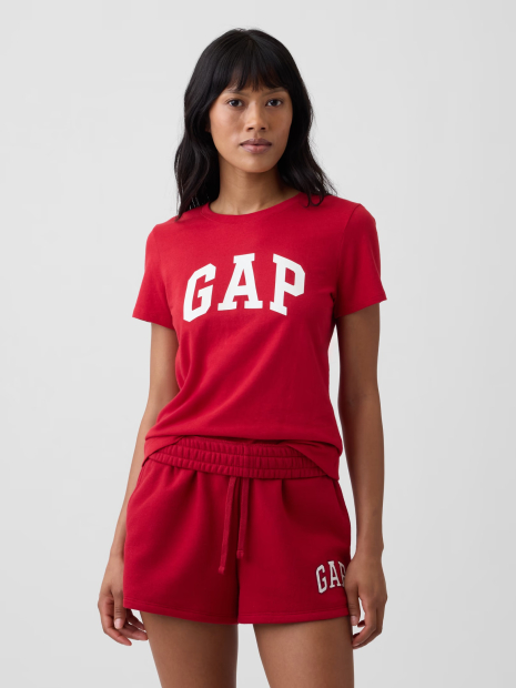 Женская футболка GAP 1162915563 (Красный XL)