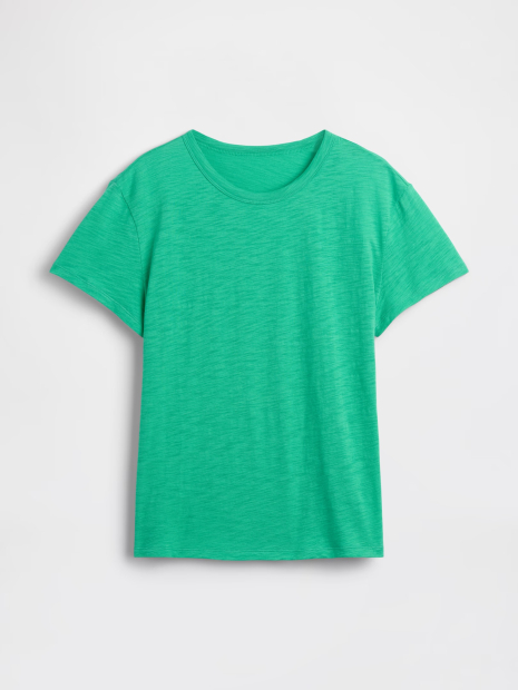 Женская футболка GAP 1162918241 (Зеленый M)